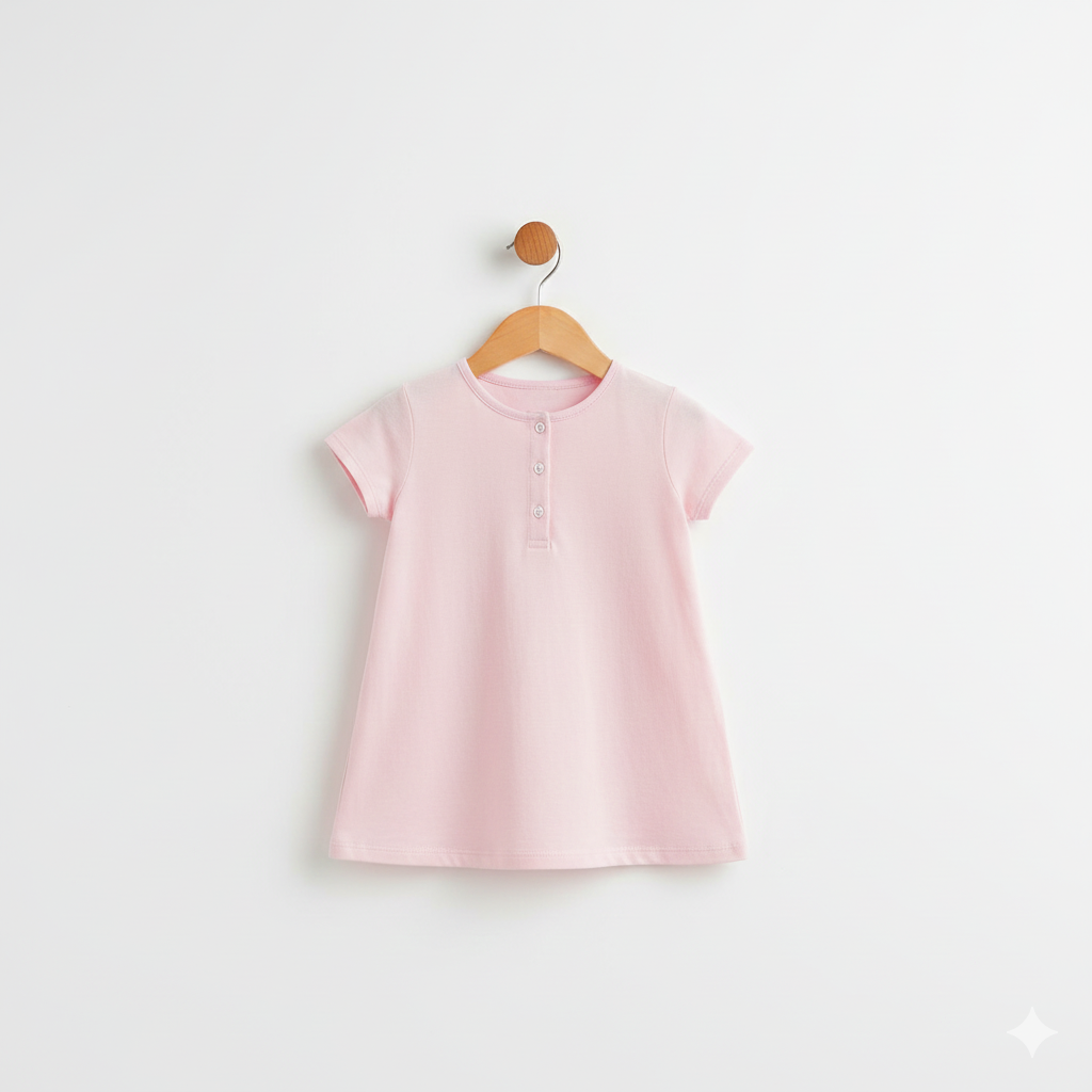 Pink Cotton Dress